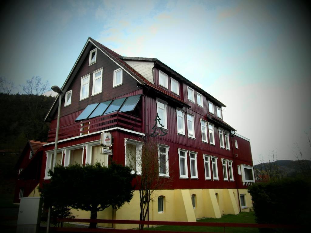 Pension "Am Wald" Lautenthal Esterno foto